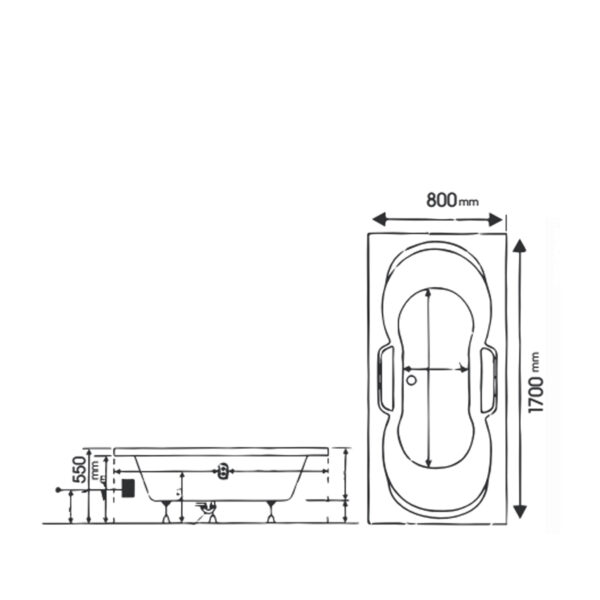 جکوزی ترموزا مدل 1780