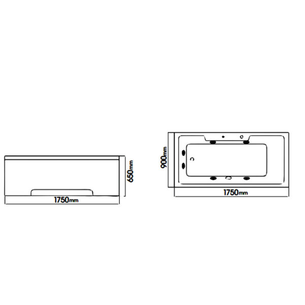 وان و جکوزی ترموزا مدل 1790